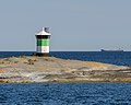 * Nomination Lighthouse Prickgrunden near Sandhamn in Stockholm archipelago. --ArildV 10:52, 5 June 2014 (UTC) * Promotion Good focus and lighting. Rule of thirds seems OK.--Peulle 11:45, 5 June 2014 (UTC)