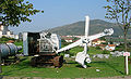 Excavadora en el Museo Minero de Gallarta, 2005.