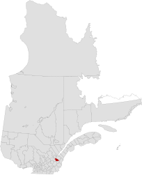 Municipalité régionale de comté de La Nouvelle-Beauce - Carte
