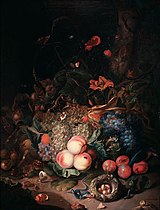 《静物》、瑞秋·魯伊希（英语：Rachel Ruysch）