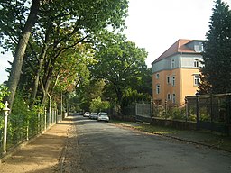 Jägerstraße in Radebeul