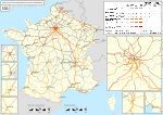 Thumbnail for File:Railway map of France - 1990 - fr - medium.svg