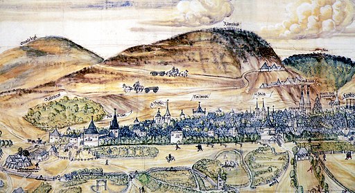 Rammelsberg Goslar Bildkarte 1574 Matz Sincken