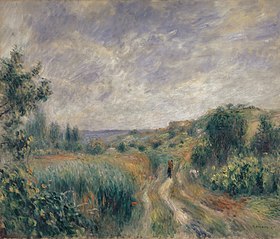 Paysage aux environs d'Essoyes