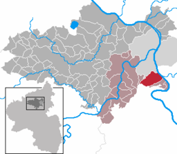 Läget för Rhens i Landkreis Mayen-Koblenz