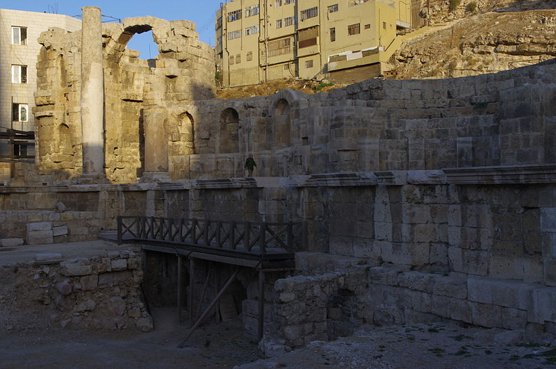 File:Roman Nymphaeum at Philadelphia.jpg