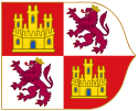 Royal Banner of the Crown of Castile (Early Style)-Variant.svg