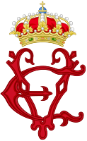Royal Monogram as Queen of Spain