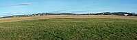 Čeština: Rudolfov, panoramatický pohled od severozápadu. okres České Budějovice, Jihočeský kraj. English: Rudolfov, panoramic view from the north-west. South Bohemian Region, Czechia.