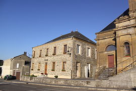 Sécheval (08 Ardennes) - la Mairie - Photo Francis Neuvens lesardennesvuesdusol.fotoloft.fr.JPG