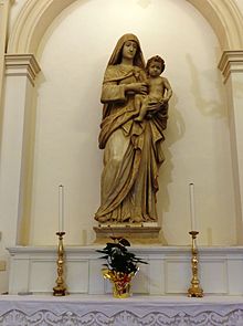 Madonna col Bambino, chiesa di Sant'Agata di Castroreale