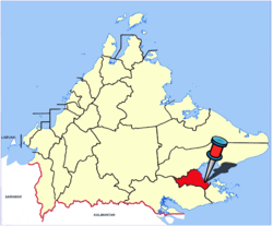 Location of கூனாக் நகரம்