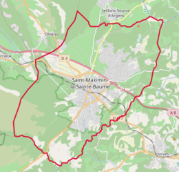 Saint-Maximin-la-Sainte-Baume - Localizazion