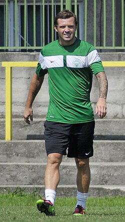 A Ferencváros játékosaként 2010-ben