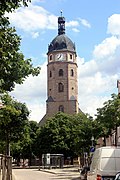 Kirchturm der Marktkirche St. Jakobi