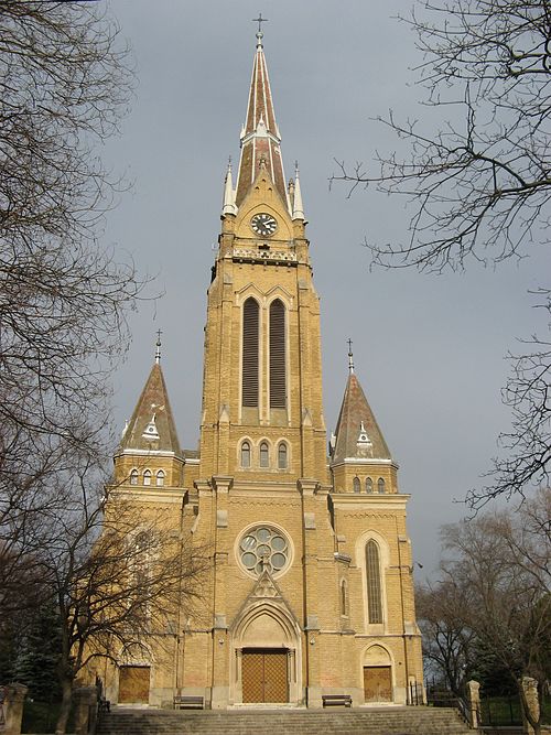 Sarlós Boldogasszony Catholic Church in Bačka Topola