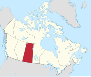 Saskatchewan Saskatchewan in Canada 2.svg