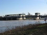 Wasserkraftwerk Schlüsselburg, seit 1956 in Betrieb