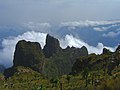 View from Imet Gogo near Geech camp, Semien Mountains near Ras Dashan