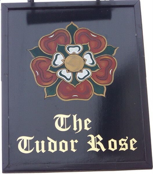File:Sign for the Tudor Rose - geograph.org.uk - 1141305.jpg
