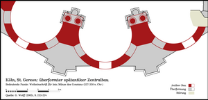 Köln St. Gereon: Geschichtliche Entwicklung, Legenden, Bauwerk