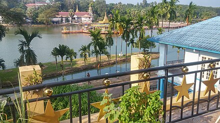 View to Ye Lann Payer pagoda