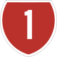 New Zealand State Highway road sign