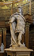 Statue of Charles VI, Holy Roman Emperor, by Peter and Paul Strudel