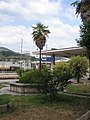 Vista da estação.