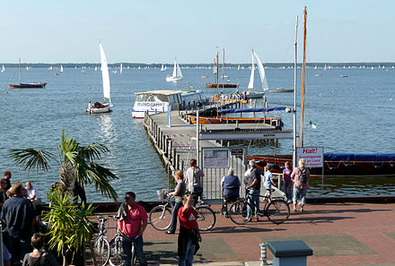 Steinhuder Meer, watersports pier