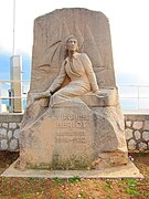 Stèle à Virginie Hériot, jetée Albert-Edouard