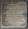 Stolperstein Gerhofstrasse 19 (Rudolf Müller) in Hamburg-Neustadt.jpg