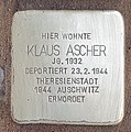 Klaus Ascher, Pestalozzistraße 104, Berlin-Charlottenburg, Deutschland