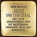 Stolperstein für Jacob van der Staal (Rotterdam).jpg