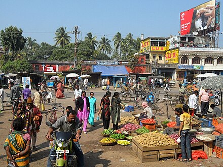 Markets are often good places to buy food at low prices