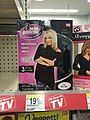 Suzanne Somers 3 way poncho at Walgreens in downtown Palo Alto, CA.jpg