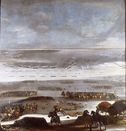 In February 1658, Swedish king Charles X Gustav led his army across the ice of the Great Belt, against all odds, and forced the Danes to surrender. In the subsequent Roskilde Treaty, Sweden annexed Scania and other territories.