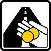 Sweden road sign E25.svg
