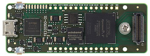 TEI0050 Altera Cyclone V FPGA HS CRUVI CYC5000 top view.jpg