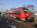 S-Bahn Rostock am Haltepunkt Marienehe