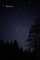Photography of the constellation Taurus
