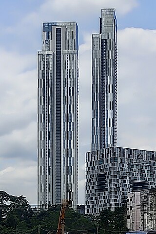 <span class="mw-page-title-main">The Astaka</span> Skyscraper complex in Johor Bahru, Johor, Malaysia