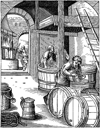 <span class="mw-page-title-main">Brewing</span> Process in beer production