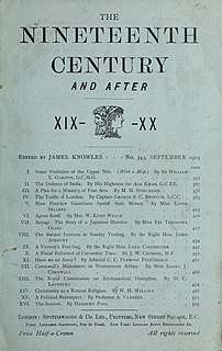 <i>The Nineteenth Century</i> (periodical) British literary magazine