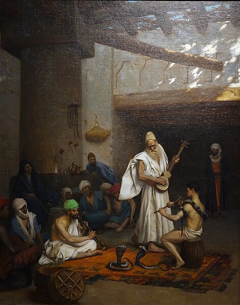 File:The Snake Charmer, J-L. Gérôme (New Orleans Mus of Art 15.3).jpg