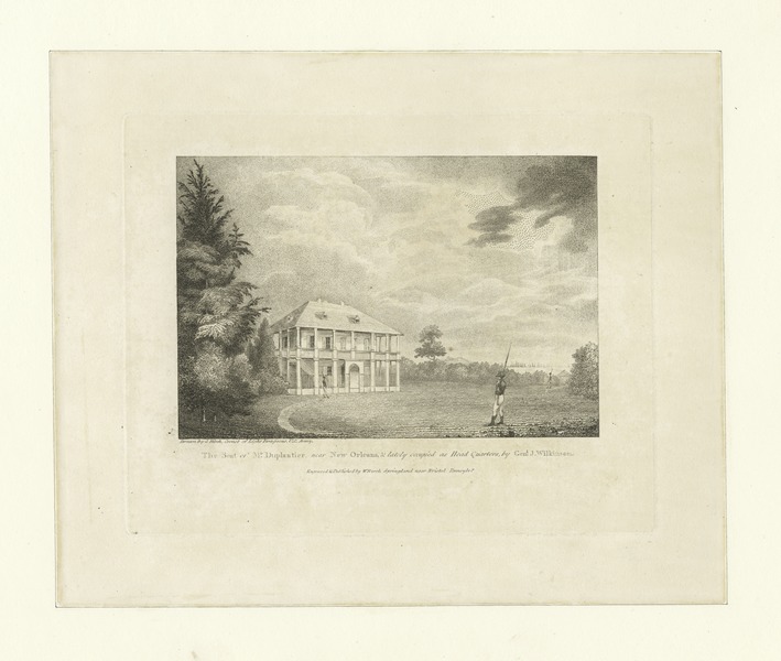 File:The seat of Mr. Duplantier, near New Orleans & lately occupied as Head quarters by Genl. J. Wilkinson (NYPL b13075515-421049).tiff