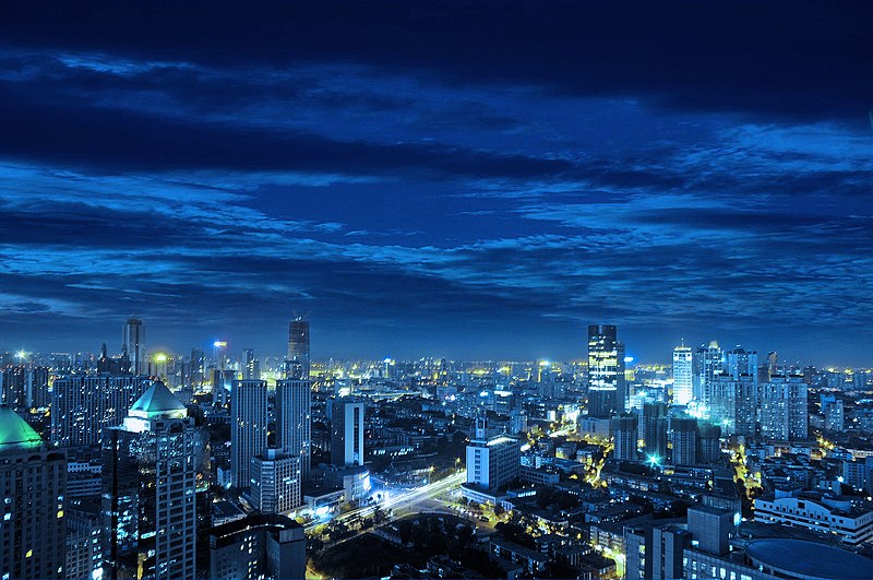 File:Tianjin Skyline 2009 Sep 11 by Nangua 1.jpg