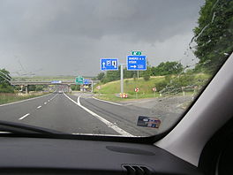 Autoceļš E462 Slovākijā.