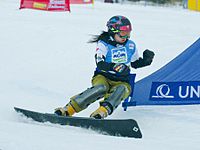 Tomoka Takeuchi FIS World Cup Parallel Slalom Jauerling 2012.jpg