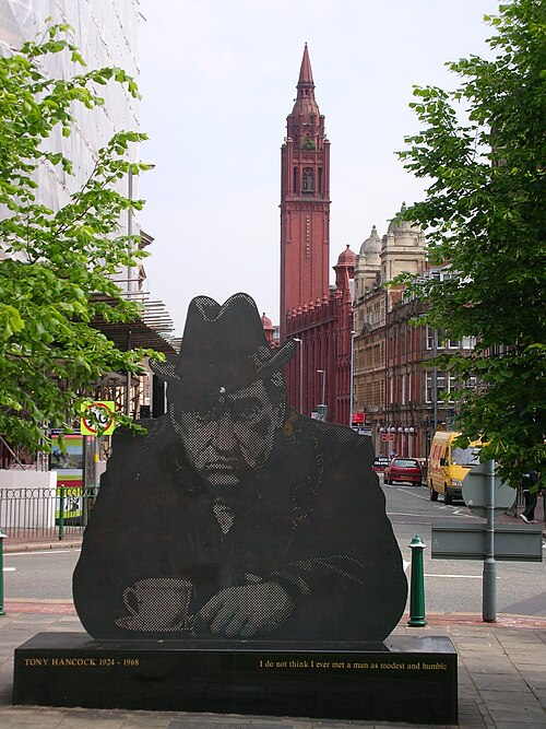 Statue in Old Square, Birmingham